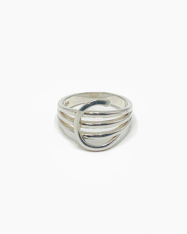 Anillo plata de ley Nudo