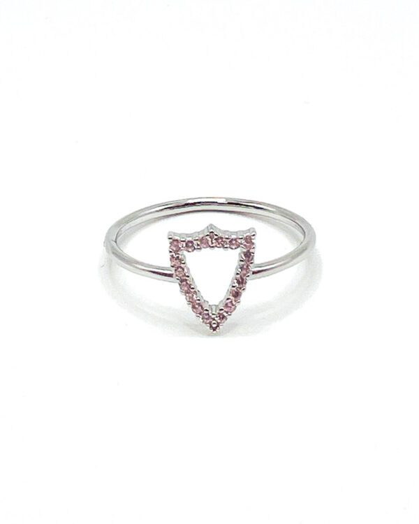 Anillo del Sevilla FC, escudo con circonitas