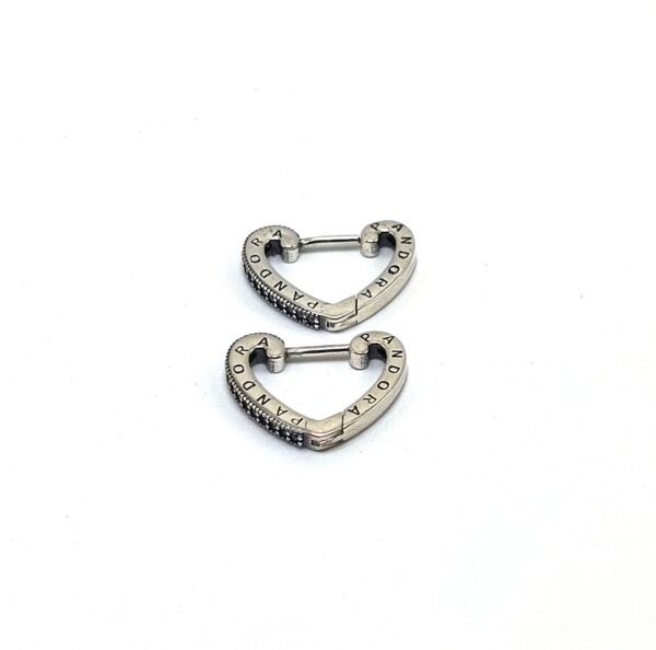 Pendientes Corazón amor de plata